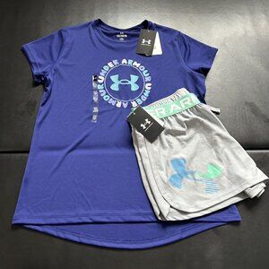 NWT Under Armour Athletic Set Girls Youth Size XL